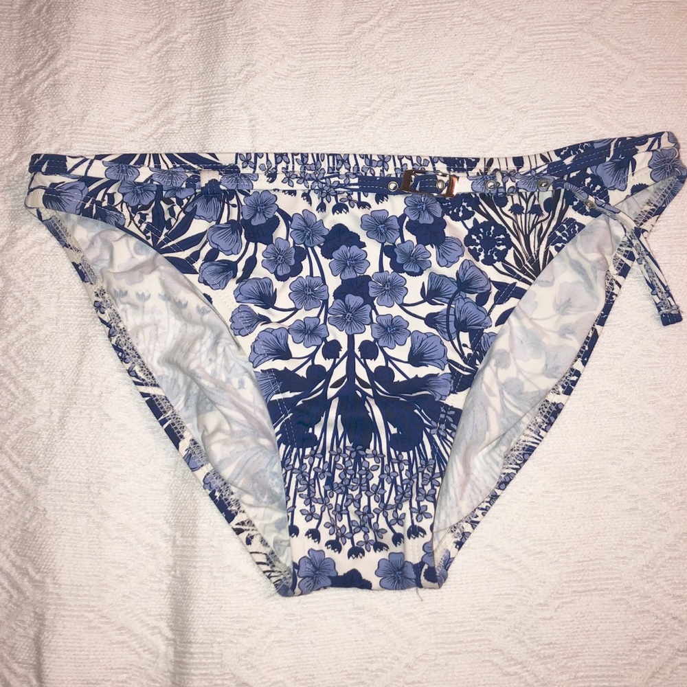 Tommy Hilfiger Small Bikini Bottom Blue Paisley